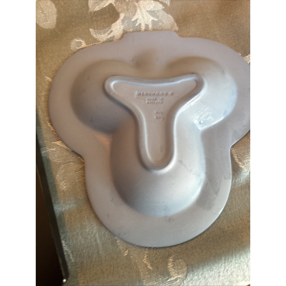 Wedgwood Jasperware Light Blue 3 Section Relish Candy Dish White Relief England - Picture 5 of 8